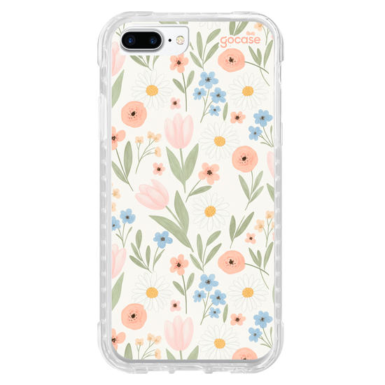 Capinha para celular  Delicate Beige Garden