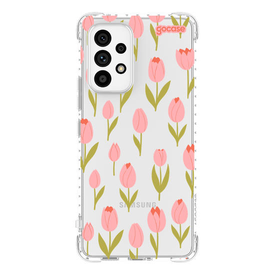 Capinha para celular  Delicate Tulips Pattern
