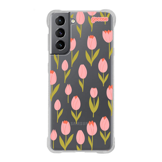 Capinha para celular  Delicate Tulips Pattern