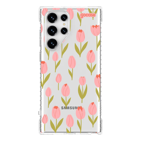 Capinha para celular  Delicate Tulips Pattern