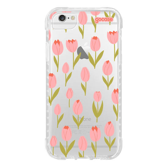 Capinha para celular  Delicate Tulips Pattern