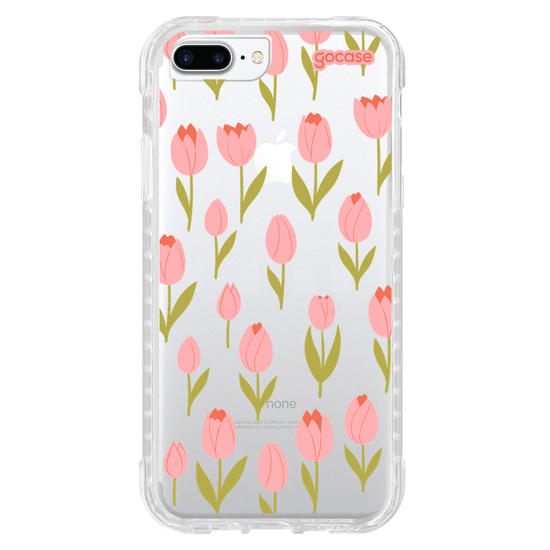 Capinha para celular  Delicate Tulips Pattern