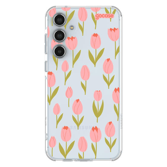 Capinha para celular  Delicate Tulips Pattern