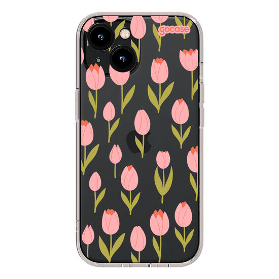 Capinha para celular  Delicate Tulips Pattern