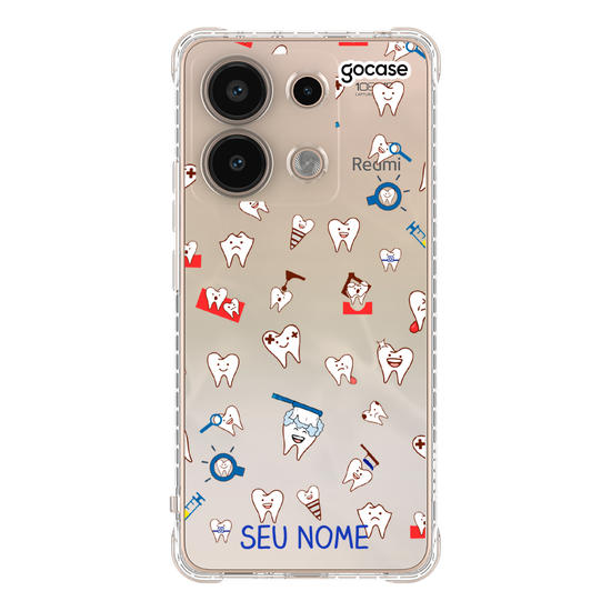 Capinha para celular Dentinhos