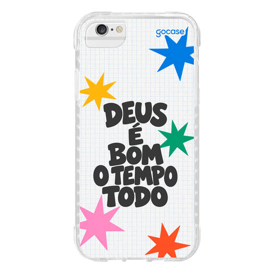 Capinha para celular  Deus é Bom o Tempo Todo
