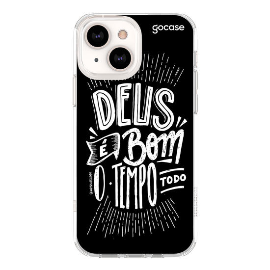 Capinha para celular Deus É Bom 