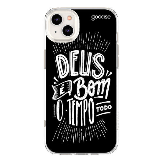 Capinha para celular Deus É Bom 