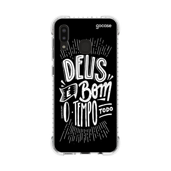 Capinha para celular Deus É Bom 