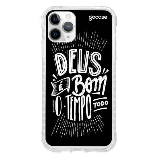 Capinha para celular Deus É Bom 