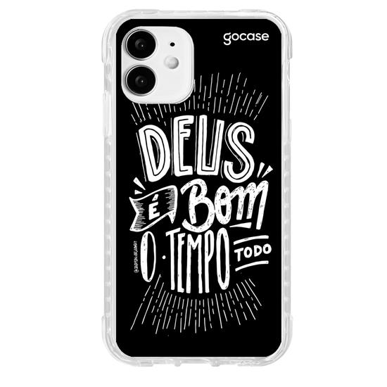 Capinha para celular Deus É Bom 