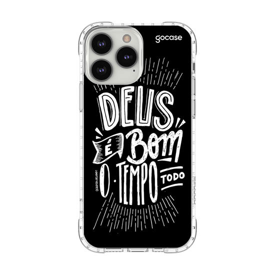 Capinha para celular Deus É Bom 