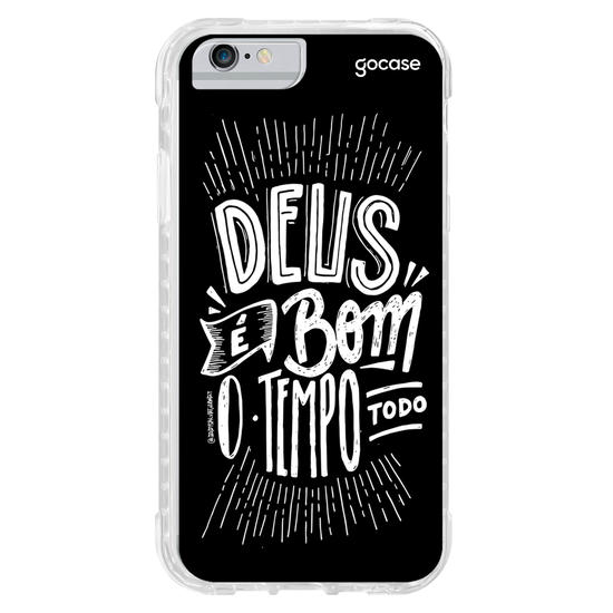 Capinha para celular Deus É Bom 