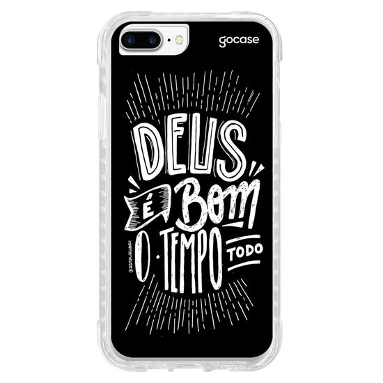 Capinha para celular Deus É Bom 