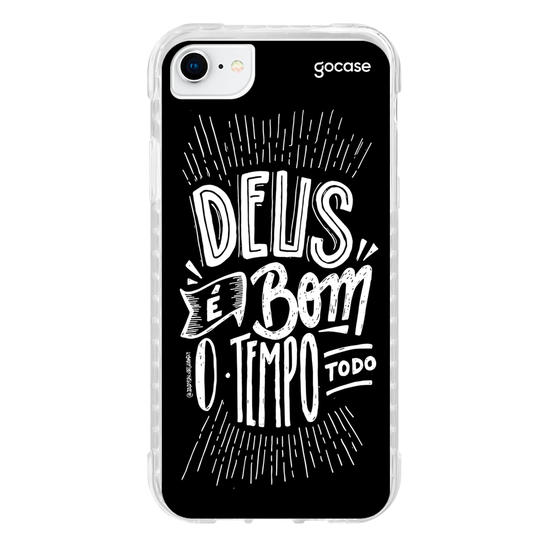 Capinha para celular Deus É Bom 