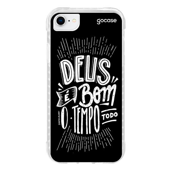 Capinha para celular Deus É Bom 