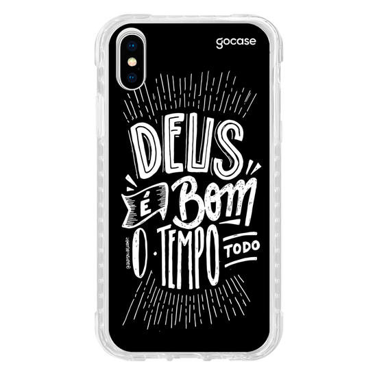 Capinha para celular Deus É Bom 