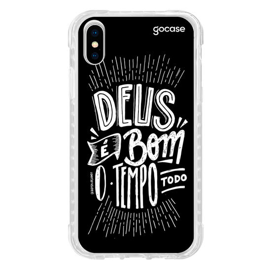 Capinha para celular Deus É Bom 
