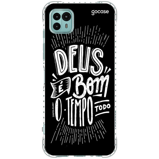 Capinha para celular Deus É Bom 