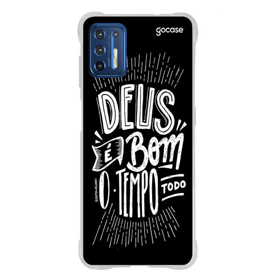 Capinha para celular Deus É Bom 