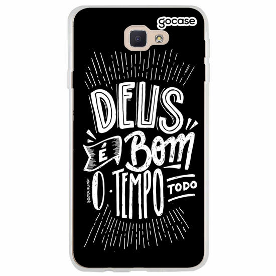 Capinha para celular Deus É Bom