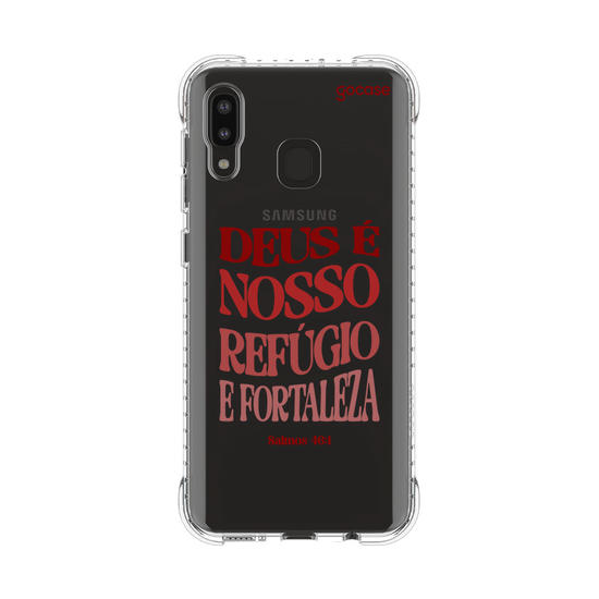 Capinha para celular  Deus É Nosso Refúgio e Fortaleza