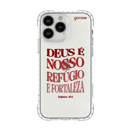 Capinha para celular  Deus É Nosso Refúgio e Fortaleza