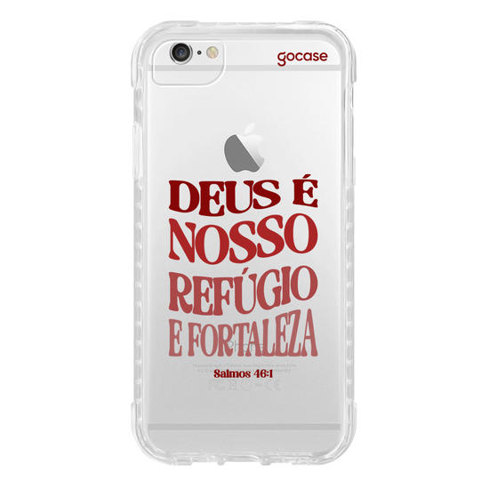 Capinha para celular  Deus É Nosso Refúgio e Fortaleza