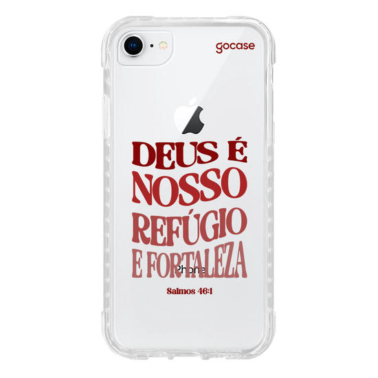 Capinha para celular  Deus É Nosso Refúgio e Fortaleza
