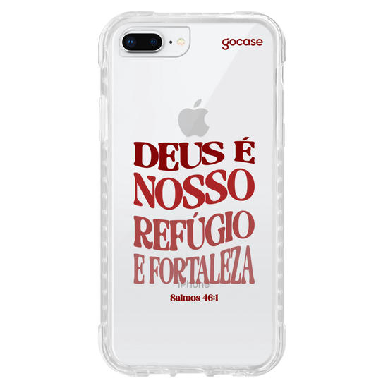 Capinha para celular  Deus É Nosso Refúgio e Fortaleza