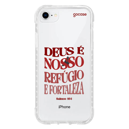 Capinha para celular  Deus É Nosso Refúgio e Fortaleza