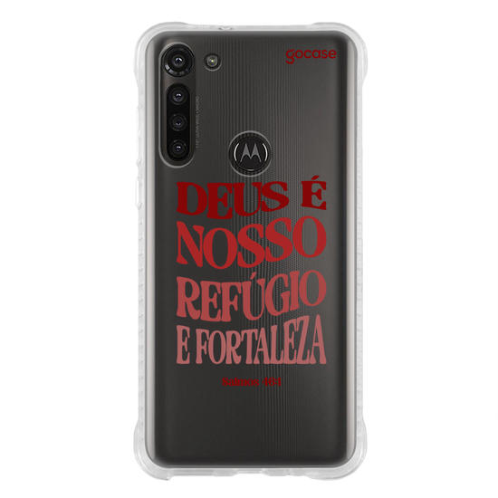 Capinha para celular  Deus É Nosso Refúgio e Fortaleza