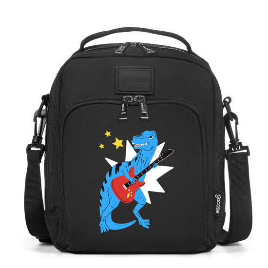 Bolsa Térmica Fun - Dino Guitarrista!!!