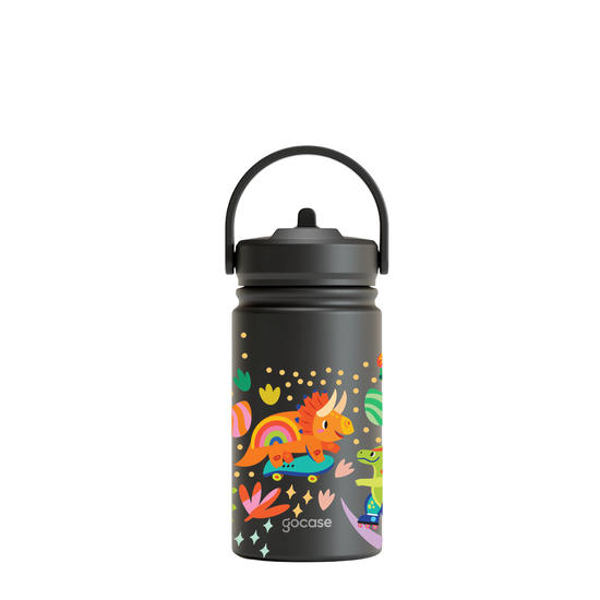 Garrafa Térmica Mini + Ebook - Dino Skate