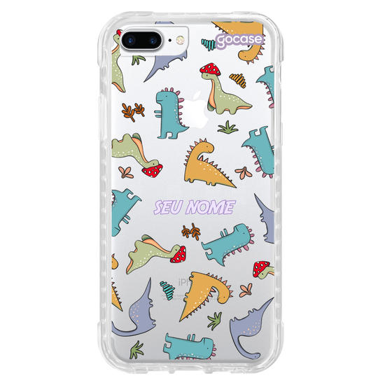 Capinha para celular Dinossauros Coloridos