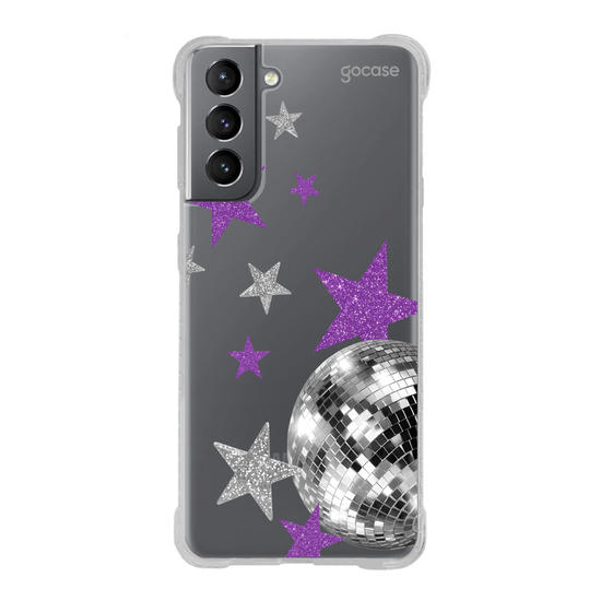 Capinha para celular  Disco and Glitter Stars