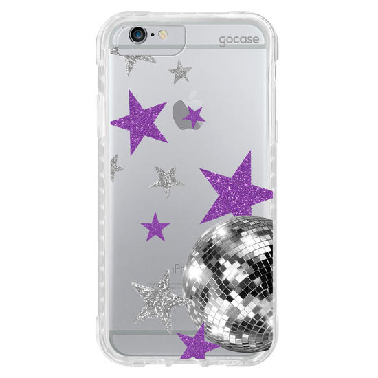 Capinha para celular  Disco and Glitter Stars