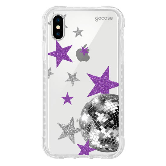 Capinha para celular  Disco and Glitter Stars