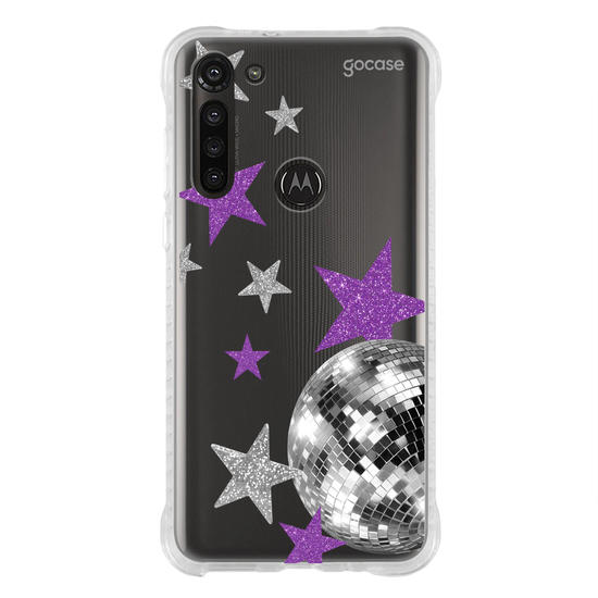 Capinha para celular  Disco and Glitter Stars