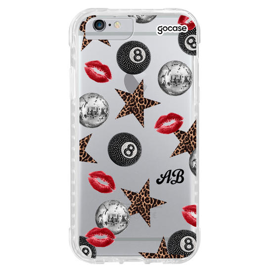 Capinha para celular  Disco, Kisses & Party