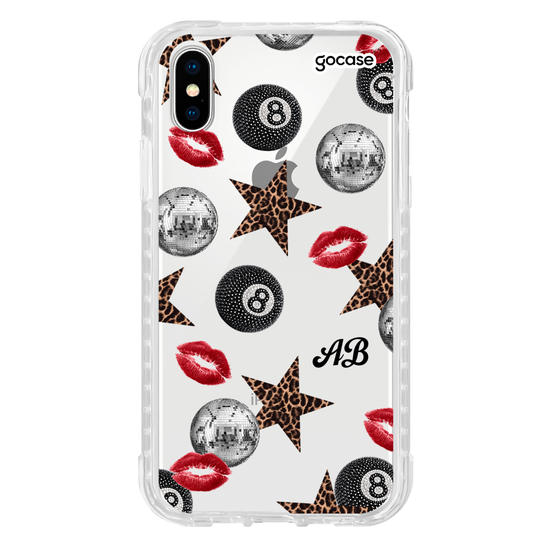 Capinha para celular  Disco, Kisses & Party
