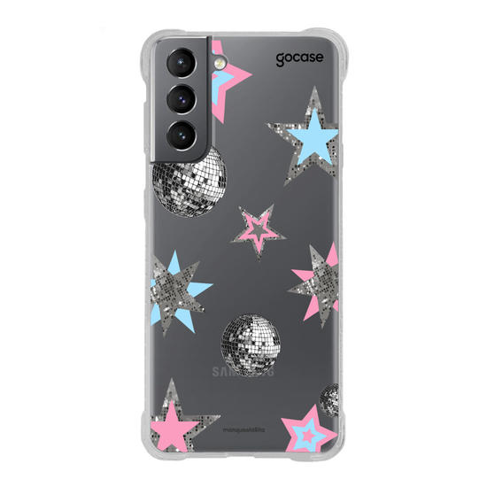Capinha para celular  Disco Stars