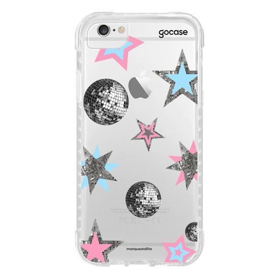 Capinha para celular  Disco Stars