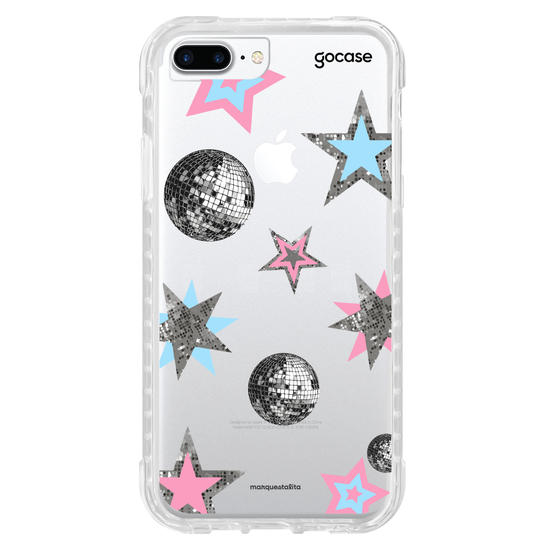 Capinha para celular  Disco Stars