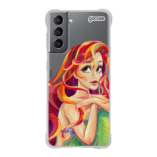 Capinha para celular Disney - Princesas - Ariel Style