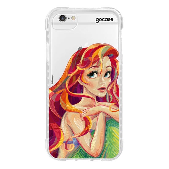 Capinha para celular Disney - Princesas - Ariel Style