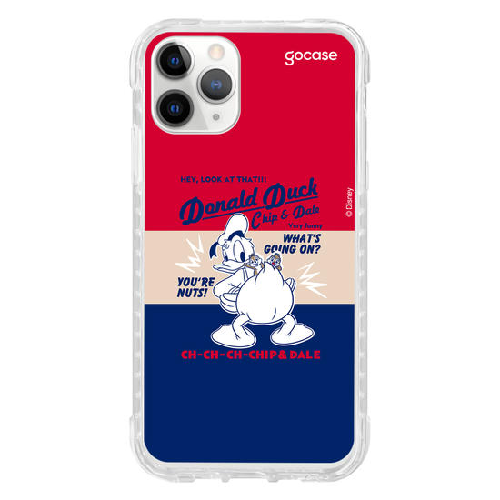 Capinha para celular Mickey & Amigos - Donald, Chip e Dale
