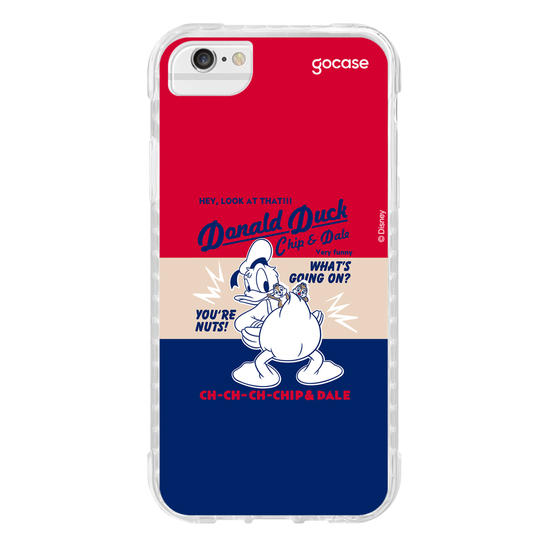 Capinha para celular Mickey & Amigos - Donald, Chip e Dale