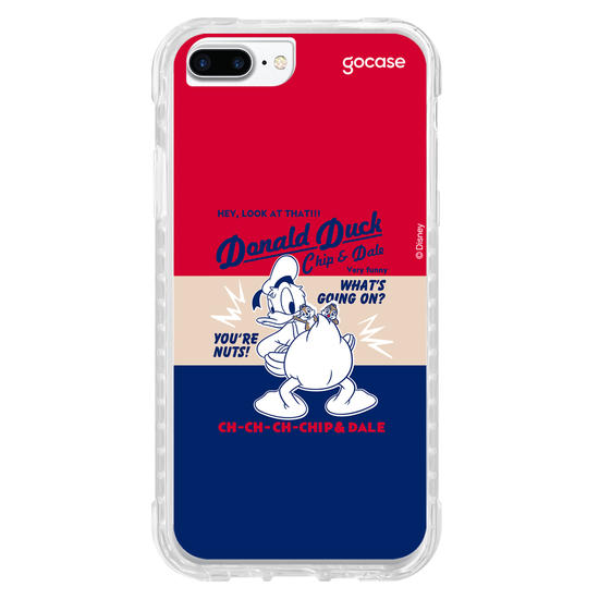 Capinha para celular Mickey & Amigos - Donald, Chip e Dale