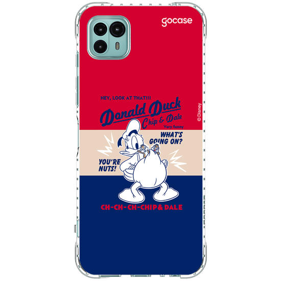 Capinha para celular Mickey & Amigos - Donald, Chip e Dale